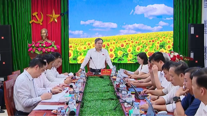 Chủ tịch UBND thành phố Vũ Đại Thắng trực tiếp tháo gỡ khó khăn cho 3 xã, phường