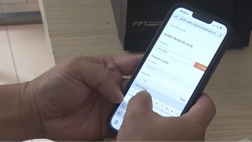 Người dân có thể nhận bằng lái xe nhanh hơn từ 1/7