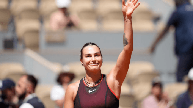 Aryna Sabalenka thẳng tiến tại Roland Garros