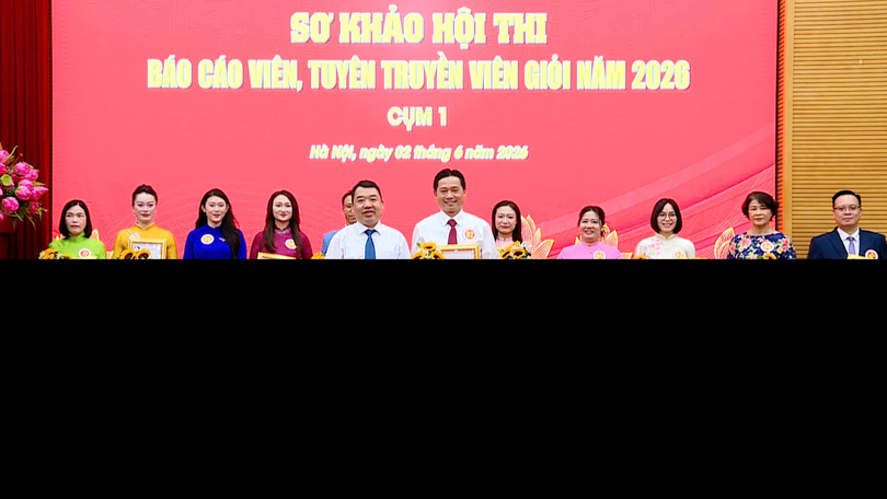 Sơ khảo hội thi báo cáo viên, tuyên truyền viên giỏi TP Hà Nội