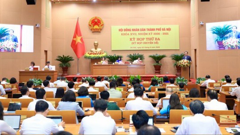 Khai mạc kỳ họp thứ ba HĐND thành phố Hà Nội khóa XVII