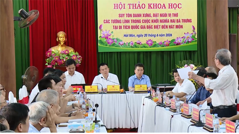 Mở rộng đền Hát Môn: Tôn vinh các tướng lĩnh khởi nghĩa Hai Bà Trưng
