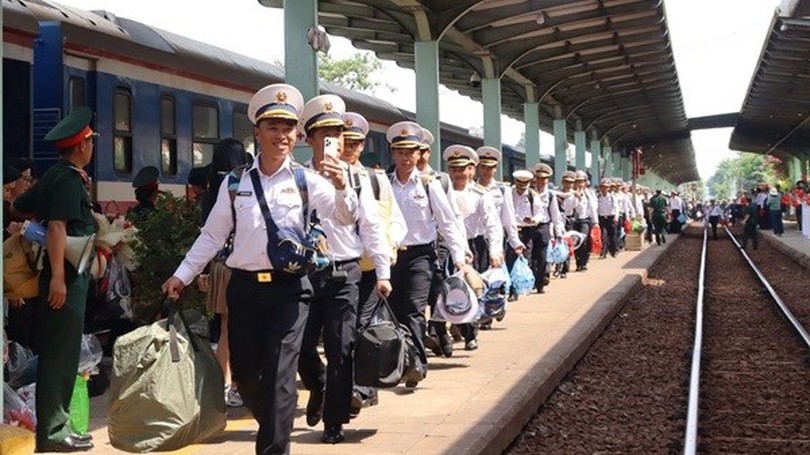 Chiến sĩ Trường Sa được giảm 30% vé tàu hỏa