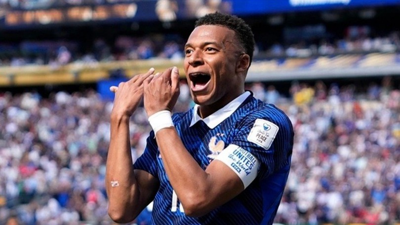 Kylian Mbappe trước cột mốc 100 trận cho ĐTQG
