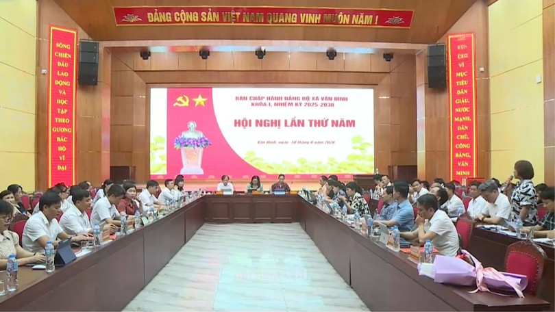Xã Vân Đình quyết tâm hoàn thành các nhiệm vụ trọng tâm năm 2026