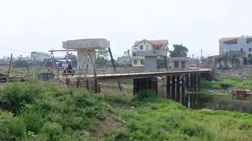 Dự án cầu Mụ hoàn thành GPMB sau thời gian dài 'đắp chiếu'