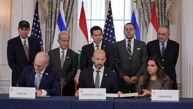 Israel, Liban, Mỹ ký thỏa thuận khung hòa bình