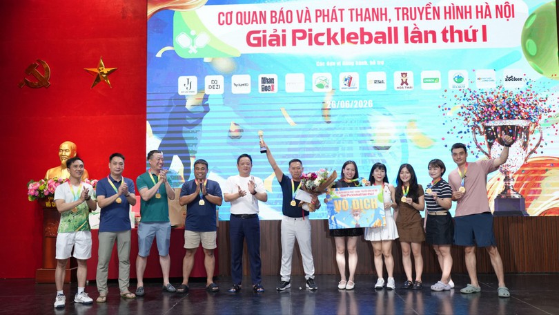 Giải Pickleball Cơ quan Báo và PTTH Hà Nội lần thứ I