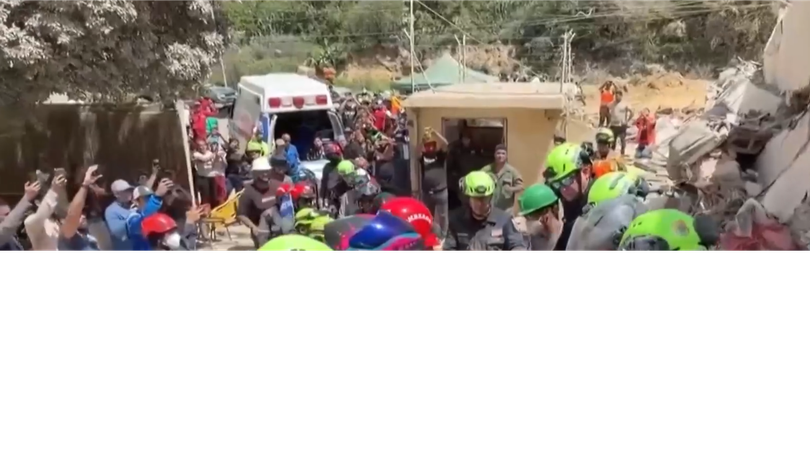 Nỗ lực tìm kiếm các nạn nhân trong trận động đất ở Venezuela