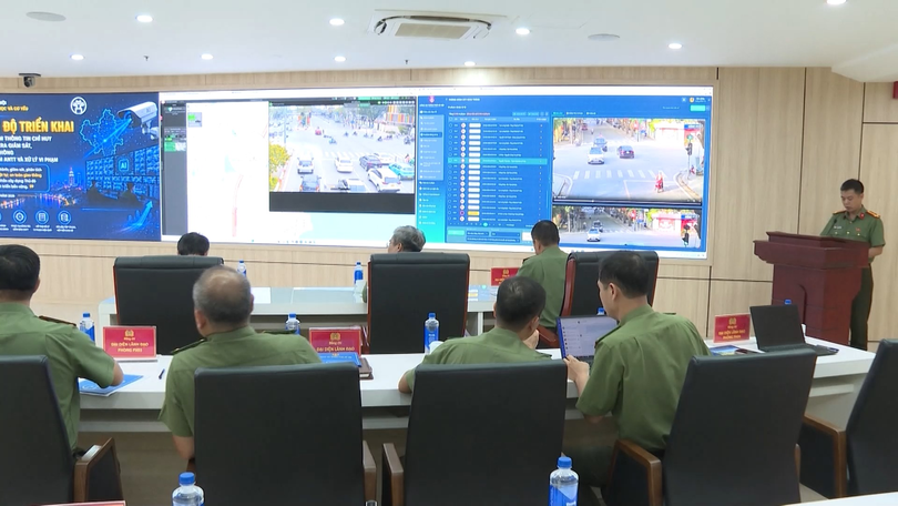 Công an TP Hà Nội hoàn thành lắp đặt 2.460 camera AI