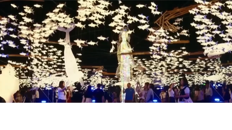 Triển lãm ‘Biển ánh sáng’ tại Busan, Hàn Quốc