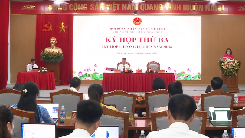 Kỳ họp thứ 3 HĐND xã Mê Linh
