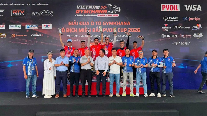 Kịch tính giải đua ô tô Gymkhana Vô địch miền Bắc 2026