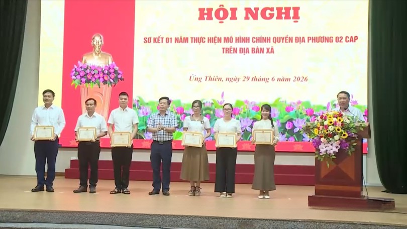 Xã Ứng Thiên đổi mới toàn diện bộ máy, tạo động lực phát triển