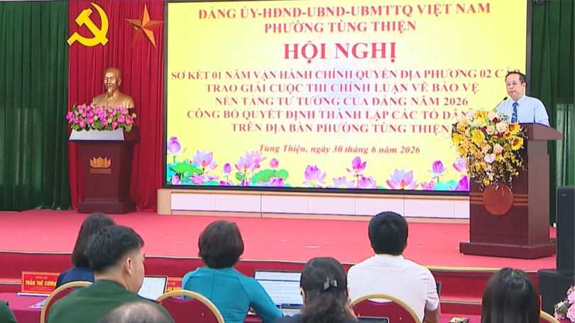 Phát triển phường Tùng Thiện theo hướng đô thị xanh, bền vững