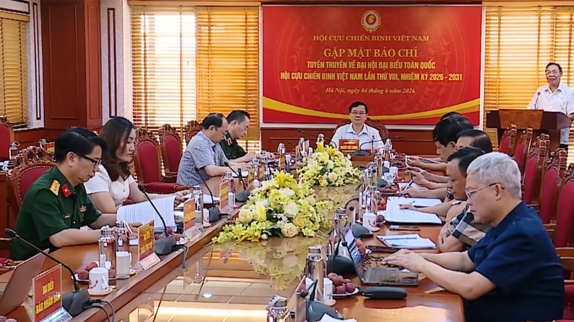 Đại hội Hội cựu chiến binh Việt Nam sẽ diễn ra từ ngày 15 – 17/6
