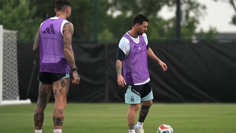 Lionel Messi cho thấy dấu hiệu tích cực cùng ĐT Argentina