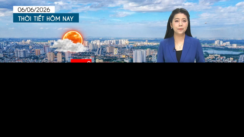 Dự báo thời tiết tối | 06/06/2026