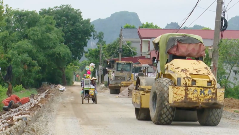 Xã Mỹ Đức đẩy nhanh tiến độ các dự án giao thông