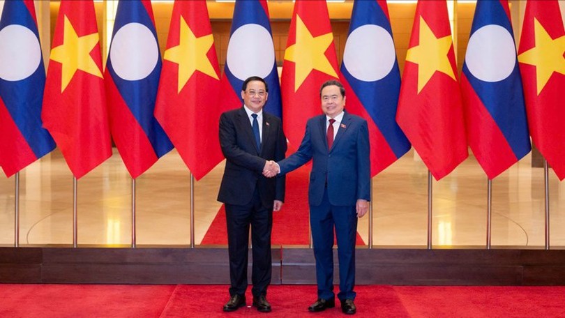Việt Nam - Lào tăng cường hợp tác nghị viện và kinh tế