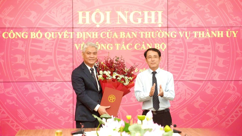Đồng chí Phạm Quang Hưng giữ chức Phó Chánh Văn phòng Thành ủy Hà Nội