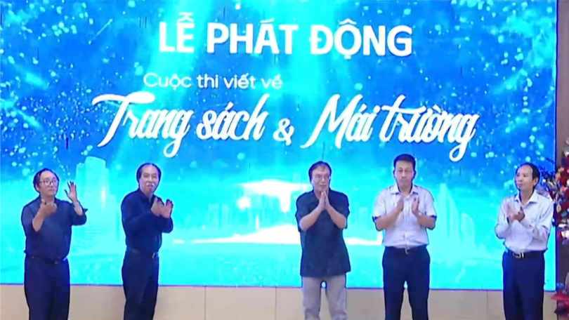 Phát động cuộc thi sáng tác ‘Trang sách & Mái trường’