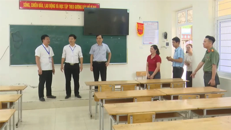 Xã Hương Sơn sẵn sàng cho kỳ thi tốt nghiệp THPT năm 2026