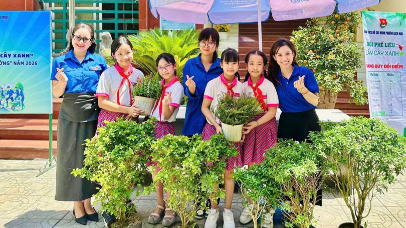 Đổi phế liệu lấy cây xanh – Lan tỏa lối sống xanh từ những hành động nhỏ