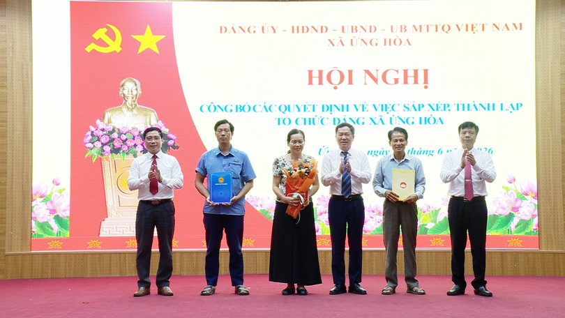 Xã Ứng Hòa: Hoàn thiện bản sao số, xây dựng chính quyền số
