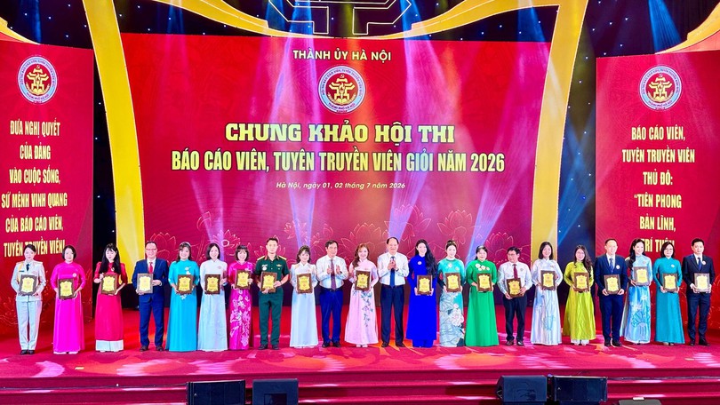 Chung khảo Hội thi Báo cáo viên, tuyên truyền viên giỏi