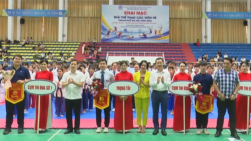 Khai mạc giải thi đấu các môn thể thao hè thành phố Hà Nội 2026