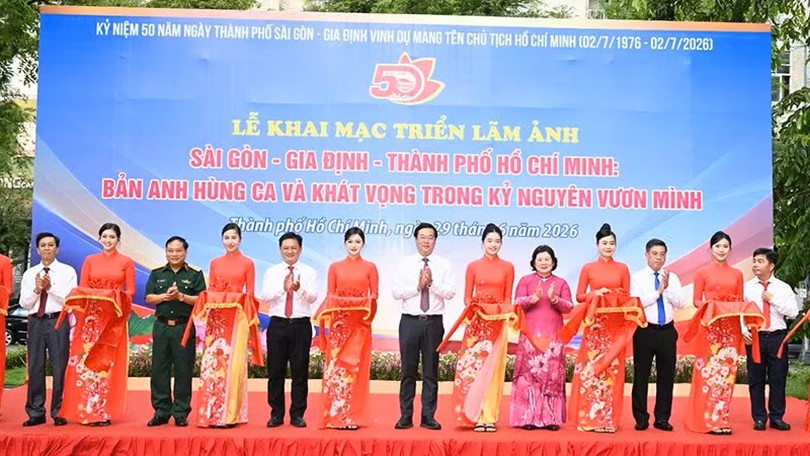 Triển lãm ảnh 'Sài Gòn - Gia Định - TP. Hồ Chí Minh: Bản anh hùng ca và khát vọng trong Kỷ nguyên vươn mình'