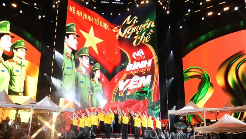 Gala nghệ thuật "Tổ quốc bình yên"
