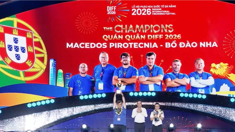 Đêm chung kết Lễ hội pháo hoa quốc tế Đà Nẵng 2026