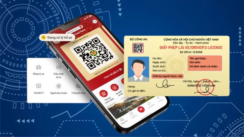 Từ 13/7, người dân có thể tự tra cứu tiến độ cấp đổi GPLX