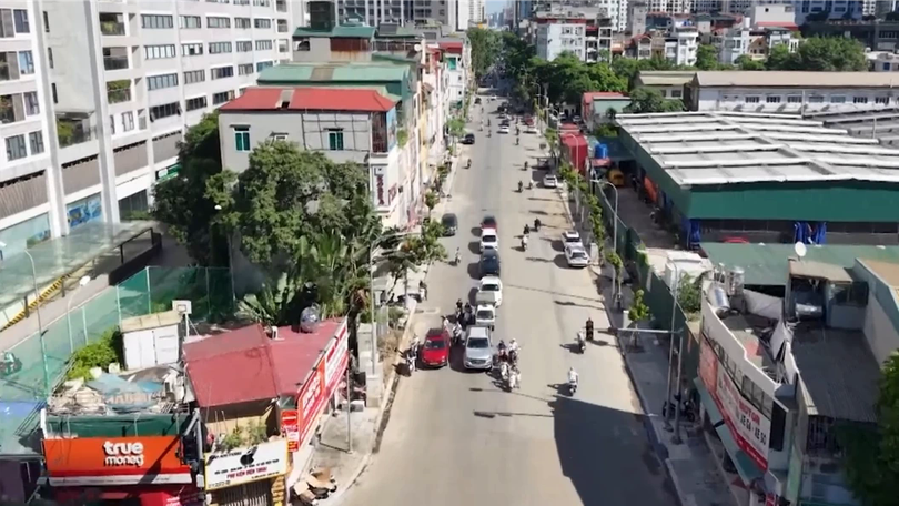 Đường Nguyễn Tuân hoàn thành nâng cấp, mở rộng