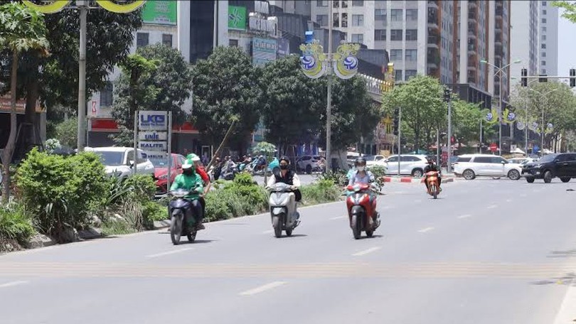 Nắng nóng quay trở lại Hà Nội trong ngày đầu tuần