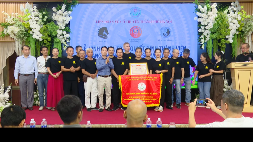 Môn phái Bắc Mã Sơn là thành viên chính thức của Liên đoàn Võ cổ truyền Hà Nội
