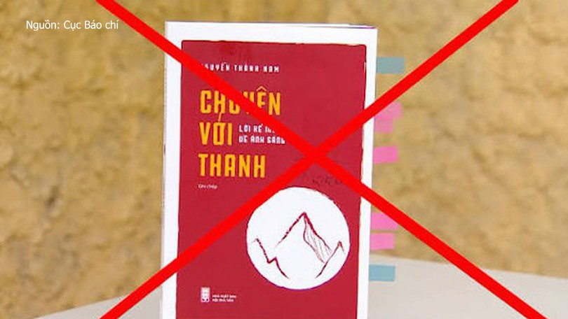 Phạt 23 cơ quan báo chí đưa tin về cuốn sách "Chuyện với Thanh"