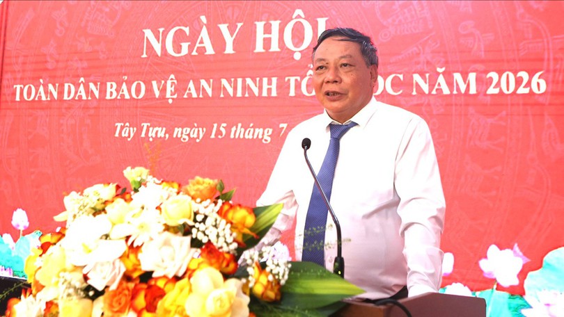 Bảo đảm an ninh, an toàn cho nhân dân là nhiệm vụ trọng tâm