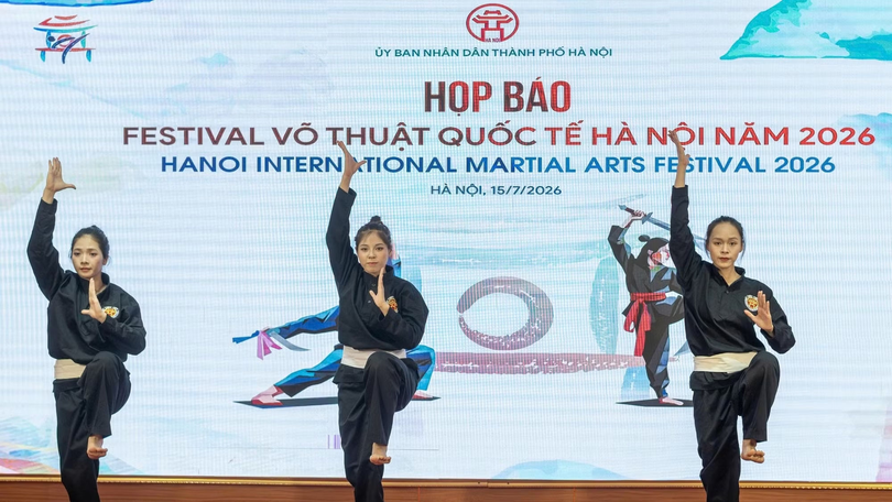 Khởi động Festival Võ thuật quốc tế Hà Nội 2026