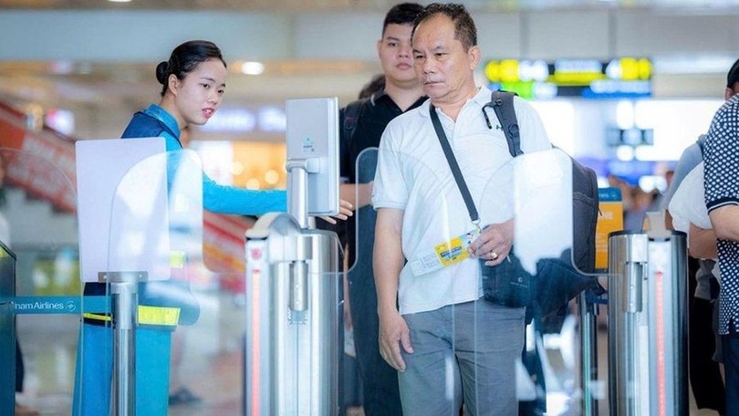 Hiệu quả của việc ứng dụng sinh trắc học tại Sân bay Nội Bài