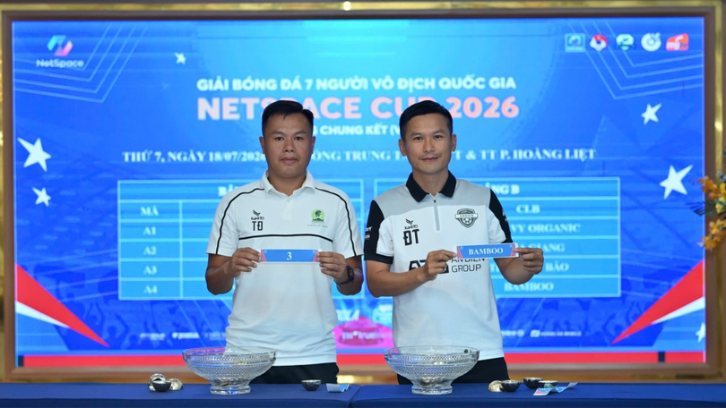 Bốc thăm xếp lịch thi đấu VCK giải bóng đá 7 người VĐQG 2026