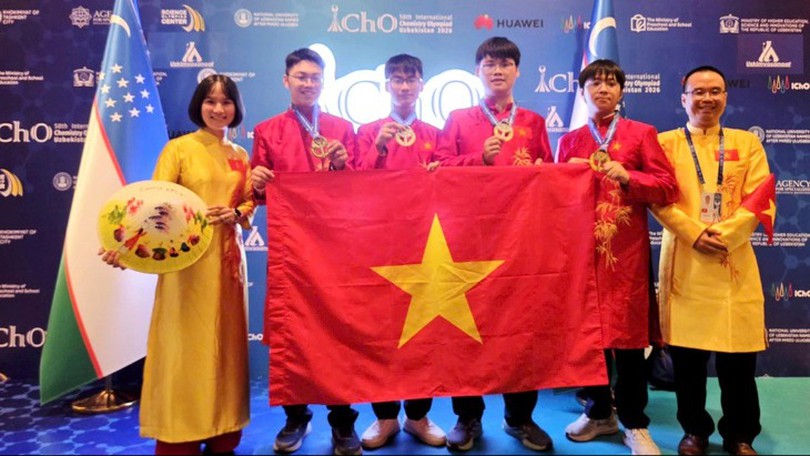 Nhiều học sinh Hà Nội đoạt huy chương vàng, bạc kỳ thi Olympic
