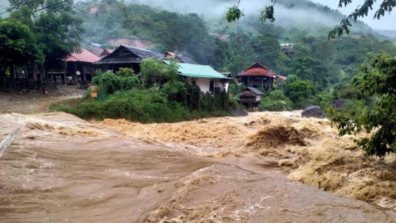 Mưa lũ ở Mường Than, Lai Châu gây thiệt hại nghiêm trọng