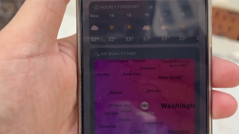 Washington cảnh báo ô nhiễm không khí nghiêm trọng