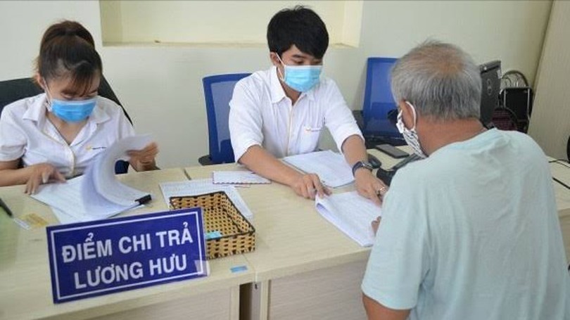 Hôm nay, bắt đầu chi trả lương hưu khi áp dụng mức tăng 8%