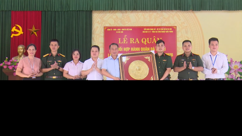 Hành quân dã ngoại làm công tác dân vận