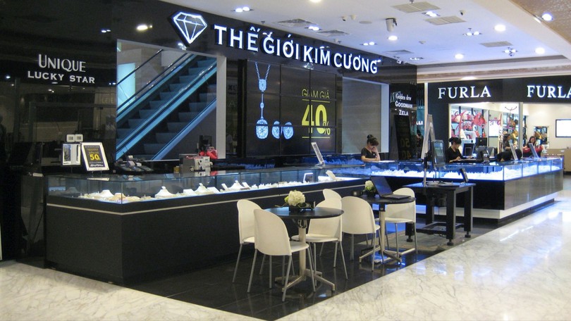 Thị trường kim cương tại Hà Nội trầm lắng hơn
