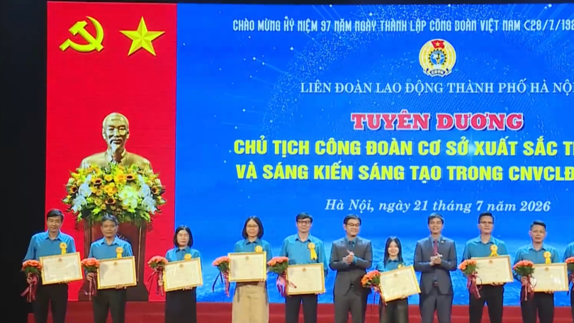 Công đoàn Hà Nội tuyên dương sáng kiến của người lao động